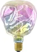 Bol.com Calex Organic Neo Rainbow - E27 LED Lamp - Filament Lichtbron Dimbaar - 4W - Warm Wit Licht aanbieding