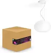 Bol.com Philips Hue Flourish hanglamp - wit en gekleurd licht aanbieding