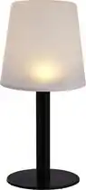 Bol.com Kynast SOLAR LED Tuin Tafellamp warm wit licht voor buiten maat 15x31cm op zonne energie aanbieding