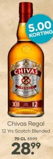 Mitra Chivas Regal 12 Yrs Scotch Blended aanbieding
