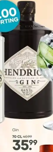 Mitra Hendrick's Gin aanbieding