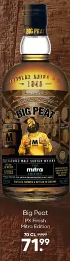 Mitra Big Peat PX Finish Mitra Edition aanbieding