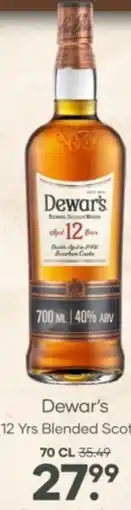 Mitra Dewar's 12 Yrs Blended Scotch aanbieding