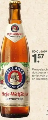 Mitra Paulaner Hefe Weisse aanbieding
