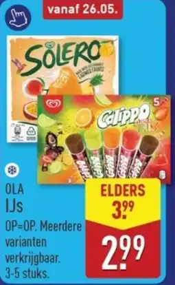 ALDI Ola Ijs aanbieding