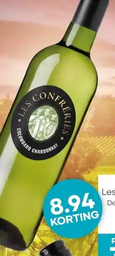 Mitra Les Confréries Colombard/Chardonnay aanbieding