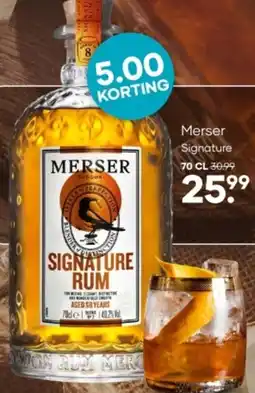 Mitra Merser Signature aanbieding
