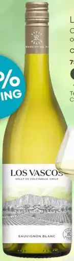 Mitra Los Vascos Sauvignon Blanc aanbieding