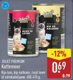ALDI Juliet Premium Kattenvoer aanbieding