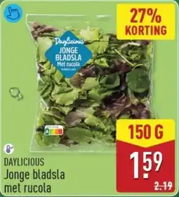 ALDI Daylicious Jonge Bladsla met Rucola aanbieding