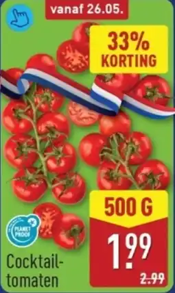 ALDI Cocktailtomaten aanbieding