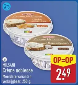 ALDI Milsani Creme Noblesse aanbieding