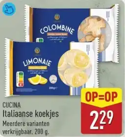 ALDI Cucina Italiaanse Koekjes aanbieding