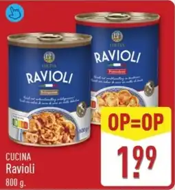 ALDI Cucina Ravioli aanbieding