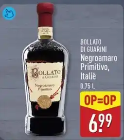 ALDI Bollato Di Guarini Negroamaro Primitivo, Italië aanbieding