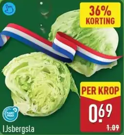 ALDI IJsbergsla aanbieding