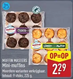 ALDI Muffin Masters Mini-Muffins aanbieding
