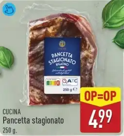 ALDI Cucina Pancetta Stagionato aanbieding