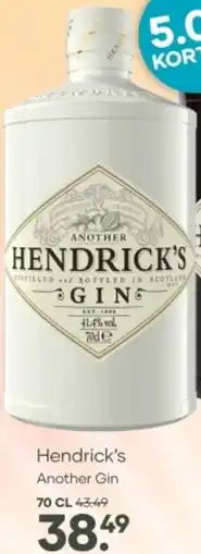 Mitra Hendrick's Another Gin aanbieding