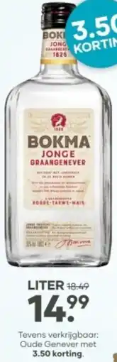 Mitra Bokma Jonge Graanjenever aanbieding
