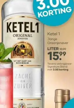 Mitra Ketel 1 Jonge Graanjenever aanbieding