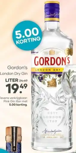 Mitra Gordon's London Dry Gin aanbieding