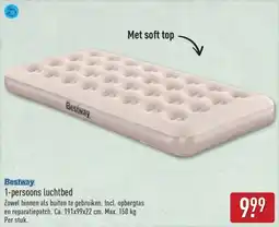 ALDI Bestway 1-persoons luchtbed aanbieding