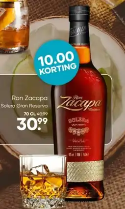 Mitra Ron Zacapa Solera Gran Reserva aanbieding
