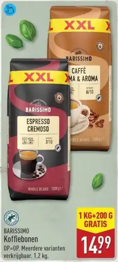 ALDI Barissimo Koffiebonen aanbieding