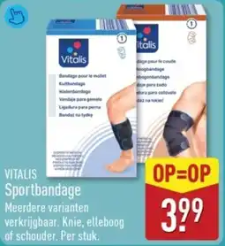 ALDI Vitalis Sportbandage aanbieding