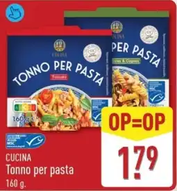 ALDI Cucina Tonno per pasta aanbieding