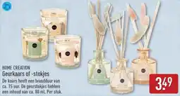 ALDI Home Creation Geurkaars of Stokjes aanbieding