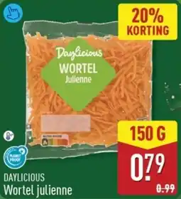 ALDI Daylicious Wortel julienne aanbieding