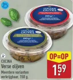 ALDI Cucina Verse Olijven aanbieding
