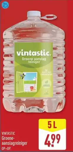 ALDI Vintastic Groene Aanslagreiniger aanbieding