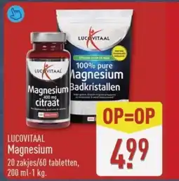 ALDI Lucovitaal Magnesium aanbieding