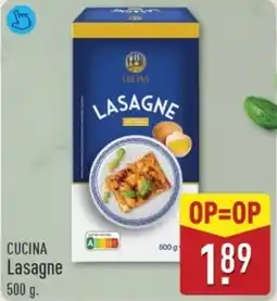 ALDI Cucina Lasagne aanbieding