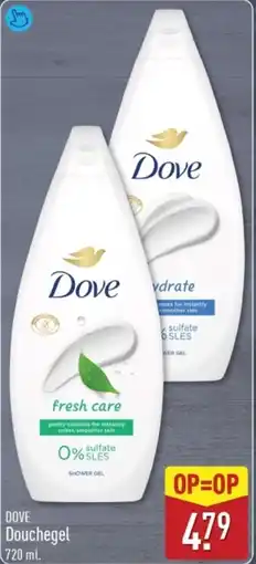 ALDI Dove Douchegel aanbieding