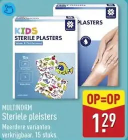 ALDI Multinorm Steriele Pleisters aanbieding