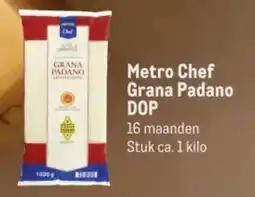 Makro Metro Chef Grana Padano DOP aanbieding
