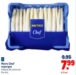 Makro Metro Chef Asperges aanbieding