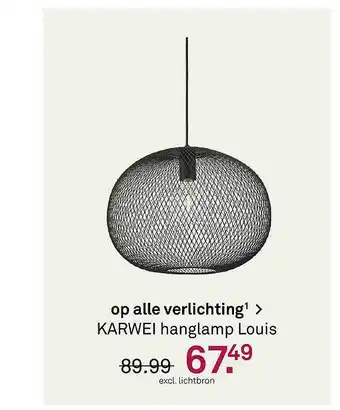 Karwei Op Alle Verlichting > Karwei Hanglamp Louis aanbieding