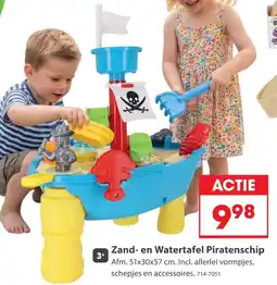 Top1Toys Zand en Watertafel Piratenschip aanbieding