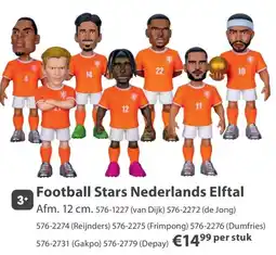 Top1Toys Football Stars Nederlands Elftal aanbieding
