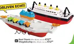 Top1Toys Boot Titanic of Vliegdekschip aanbieding