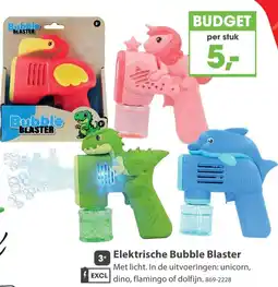 Top1Toys Elektrische Bubble Blaster aanbieding