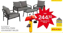 Praxis Central park loungeset milos aanbieding