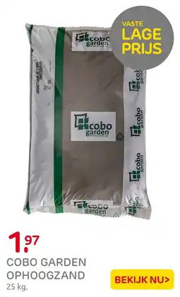 Praxis Cobo garden ophoogzand aanbieding