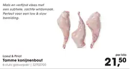 HANOS Loeul & Piriot Tamme konijnenbout aanbieding