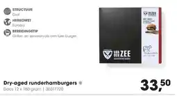 HANOS Dry-aged runderhamburgers aanbieding